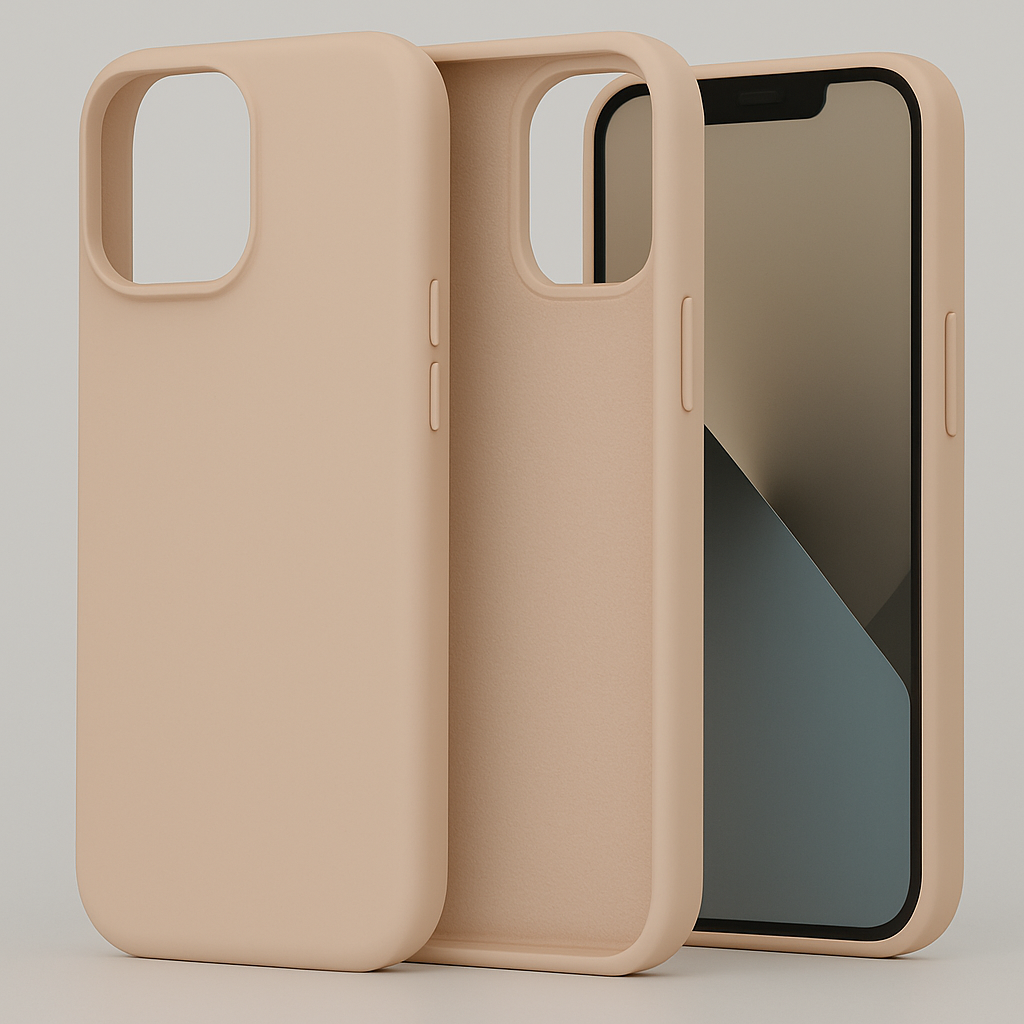 Silikonska maskica za iPhone 13 Pro Max - nude