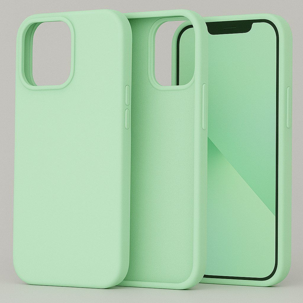 Silikonska maskica za iPhone 13 Pro Max - pistacio