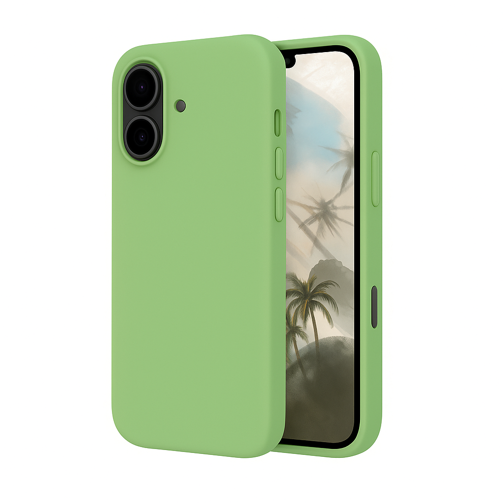 Silikonska maskica za iPhone 16 Plus - pistacio