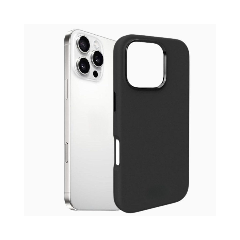 Silikonska maskica za iPhone 16 Pro - crna