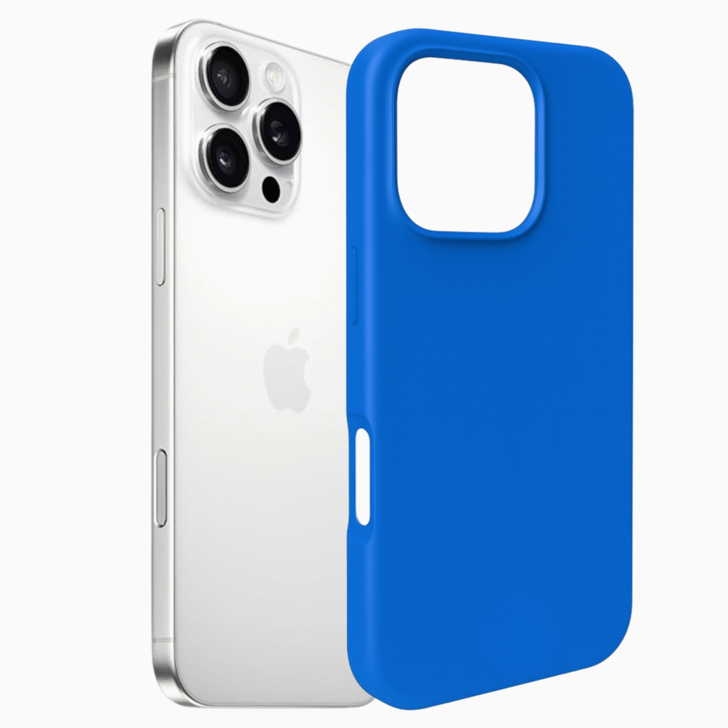 Silikonska maskica za iPhone 16 Pro Max - plava