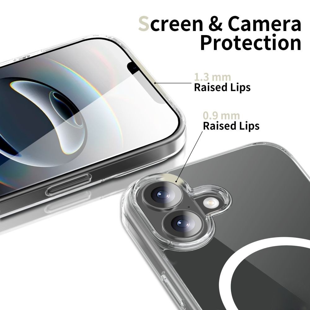 Tech-Protect FlexAir Hybrid magnetna prozirna maskica za iPhone 17 - Slika 3
