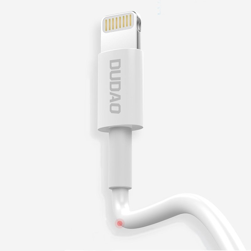 Dudao cable USB / Lightning 3A 1m bijeli (L1L white) - Slika 3