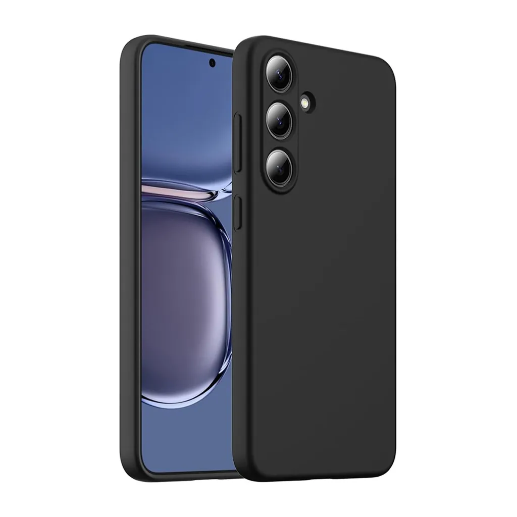 Silikonska maskica za Samsung S25 FE - crna