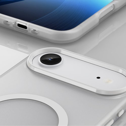 Magnetic Abrasive maskica za iPhone Air – kompatibilna s MagSafe – mat bijela - Slika 4