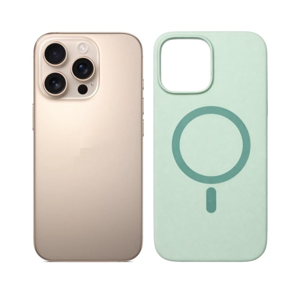 Premium magnetna zaštitna maskica za iPhone 16 Pro Max - mint