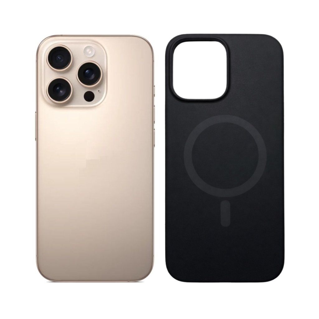 Premium magnetna zaštitna maskica za iPhone 16 Pro Max - crna