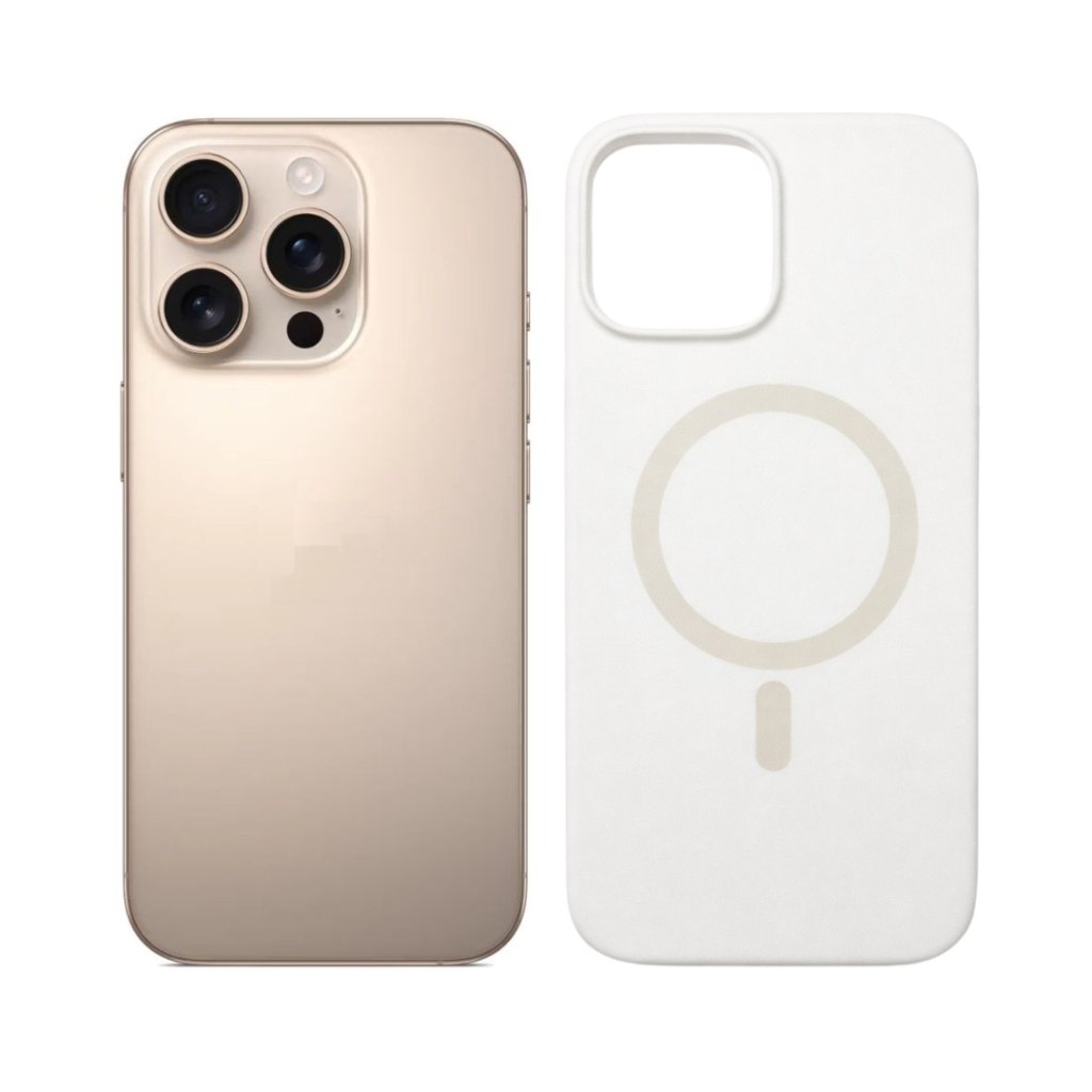 Premium magnetna zaštitna maskica za iPhone 16 Pro Max - bijela