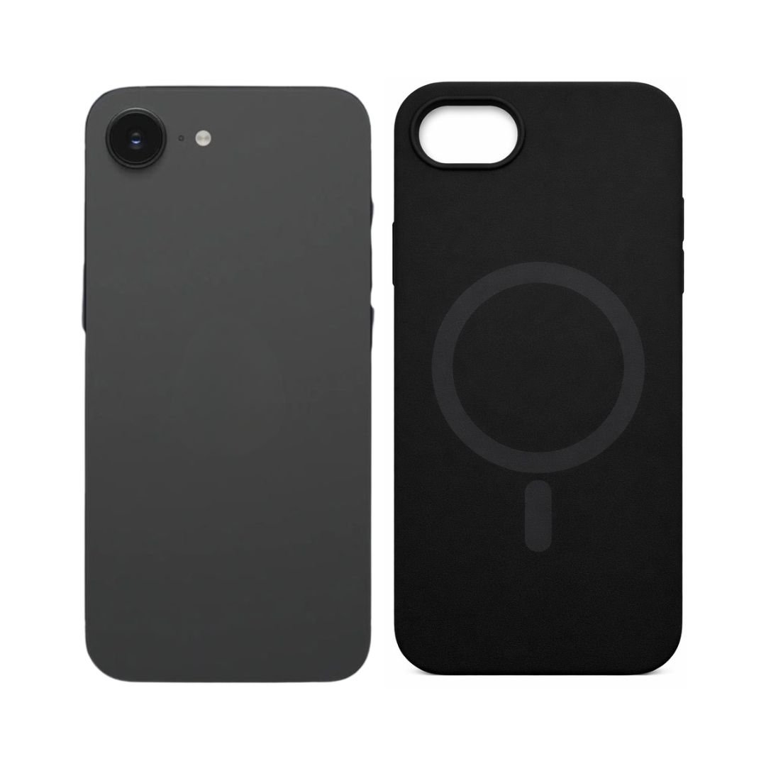 Premium magnetna zaštitna maskica za iPhone 16E - crna