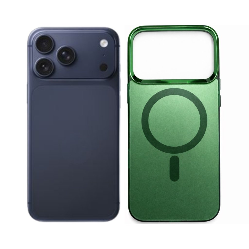 Elegant Magnetic maskica za iPhone 17 Pro Max - zelena