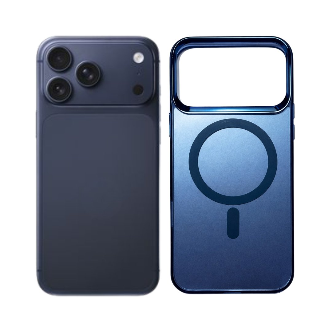 Elegant Magnetic maskica za iPhone 17 Pro Max - plava