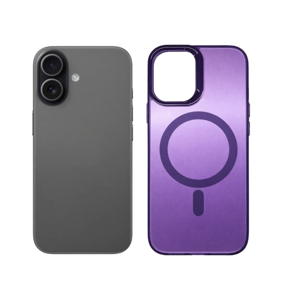 Elegant Magnetic maskica za iPhone 17 - ljubičasta