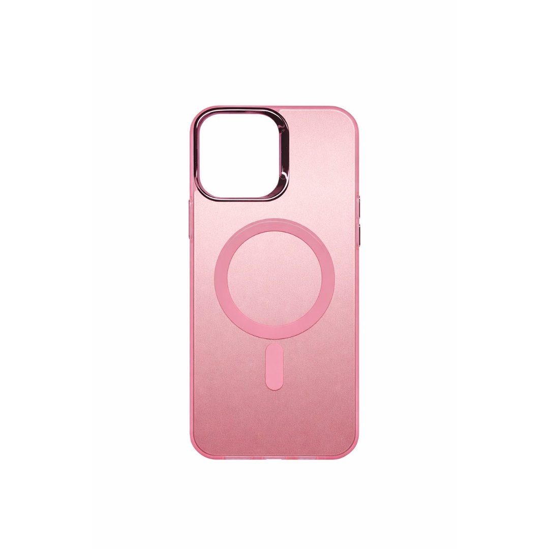 Elegant Magnetic maskica za iPhone 16 Pro Max - roza - Slika 2