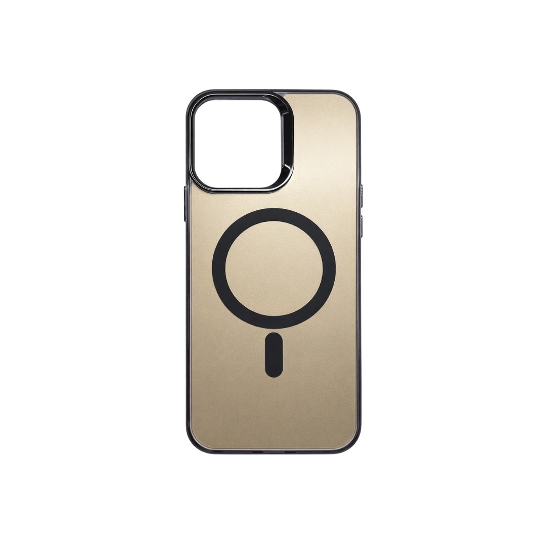 Elegant Magnetic maskica za iPhone 15 Pro - crna - Slika 2