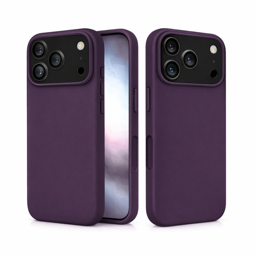 Silikonska maskica za iPhone 17 Pro - ljubičasta