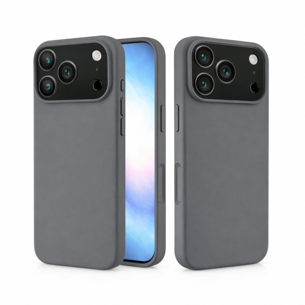 Silikonska maskica za iPhone 17 Pro - siva