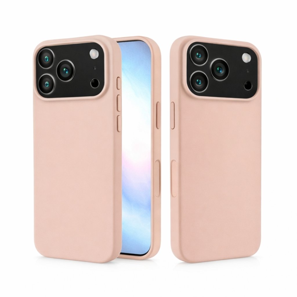 Silikonska maskica za iPhone 17 Pro - nude
