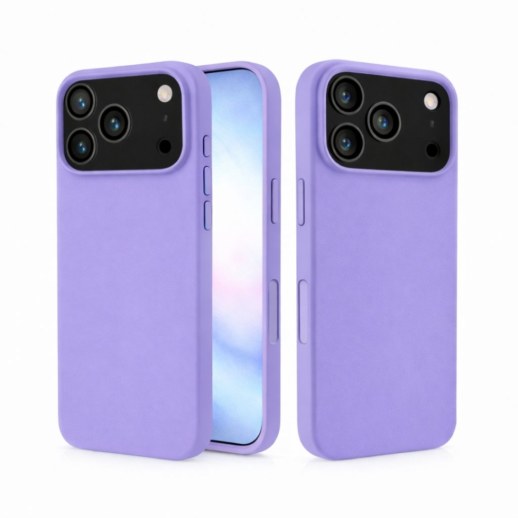 Silikonska maskica za iPhone 17 Pro - svijetlo ljubičasta