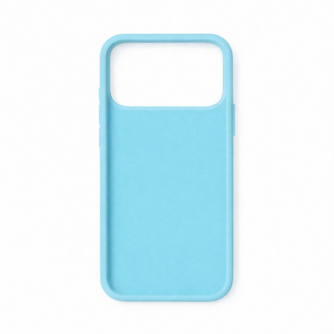 Silikonska maskica za iPhone 17 Pro - svijetlo plava - Slika 4