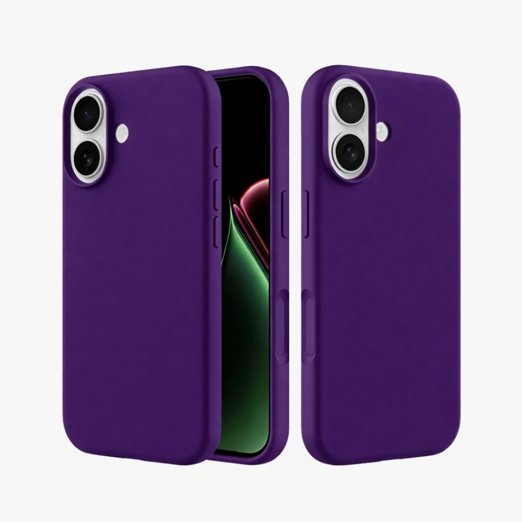 Silikonska maskica za iPhone 17 - ljubičasta