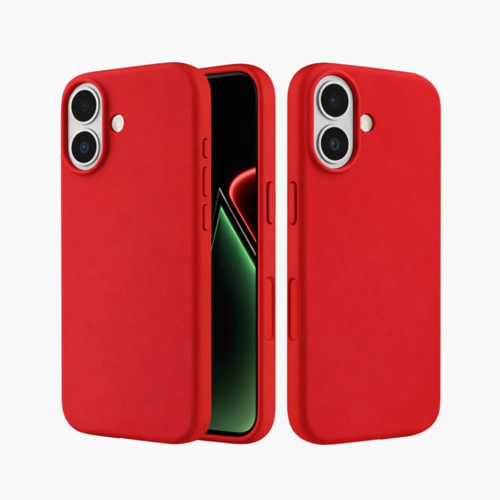 Silikonska maskica za iPhone 17 - crvena