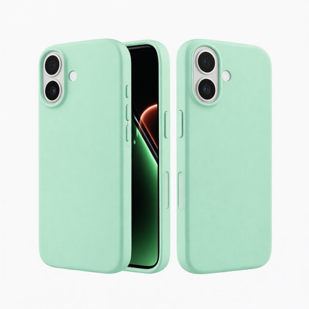 Silikonska maskica za iPhone 17 - pistacio