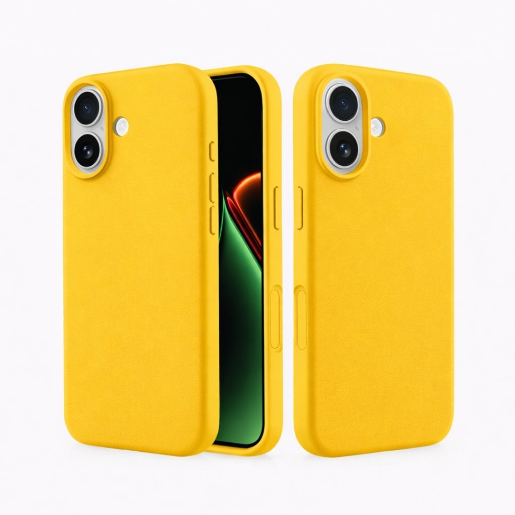 Silikonska maskica za iPhone 17 - žuta