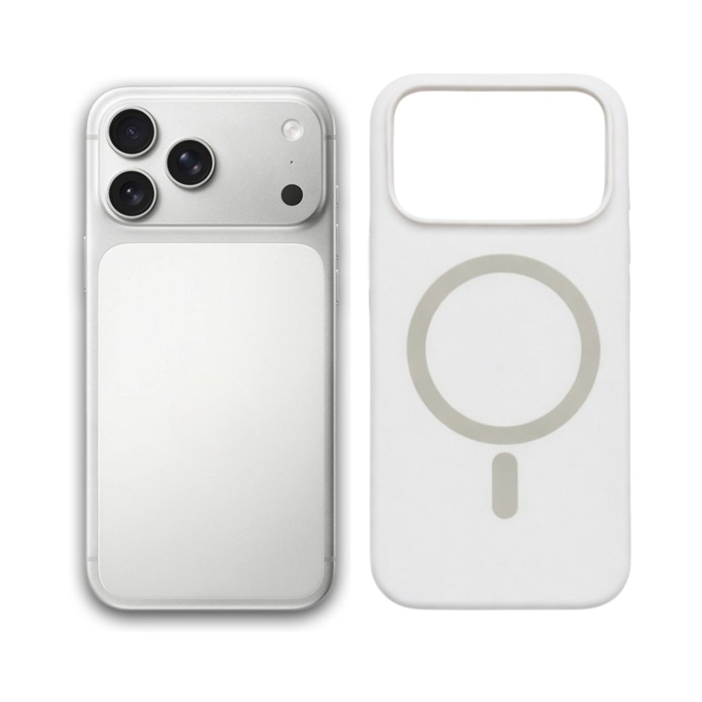 Premium magnetna zaštitna maskica za iPhone 17 Pro - bijela