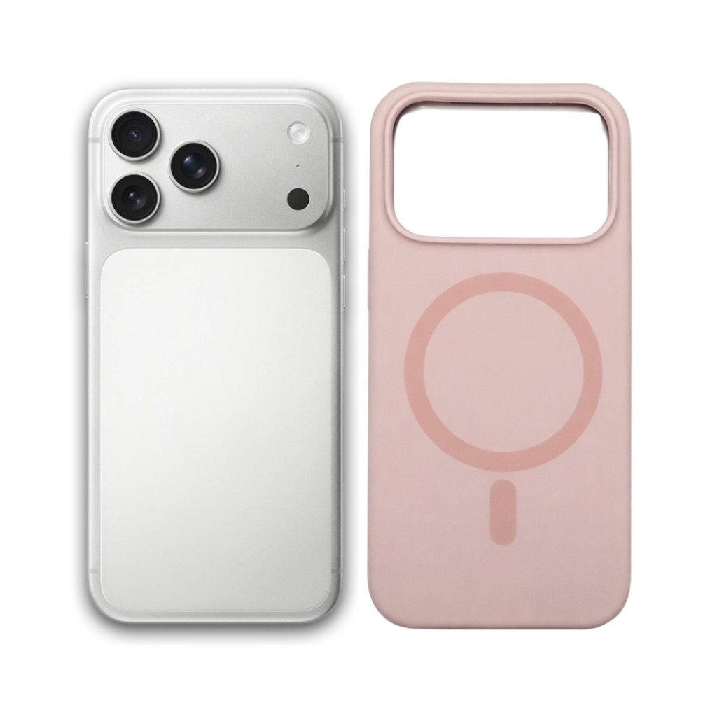 Premium magnetna zaštitna maskica za iPhone 17 Pro - svijetlo roza