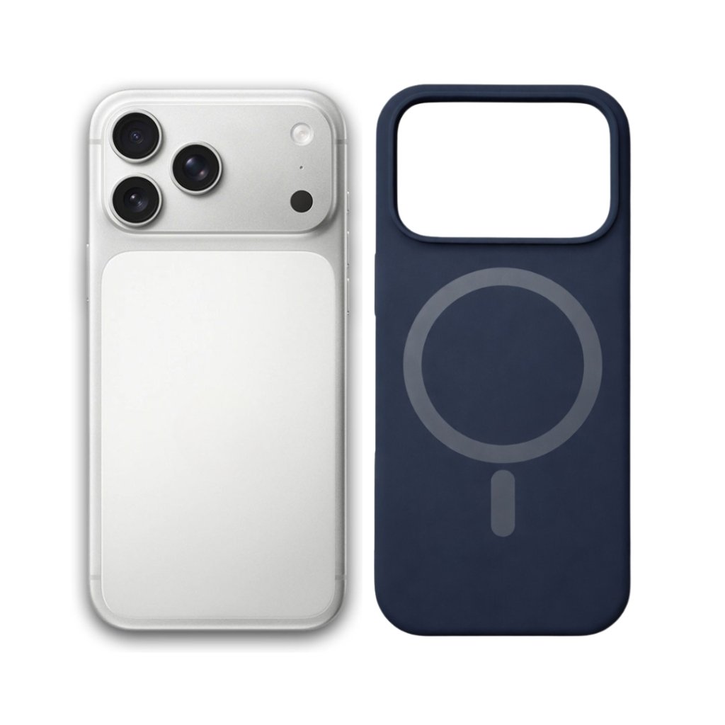 Premium magnetna zaštitna maskica za iPhone 17 Pro Max - tamno plava