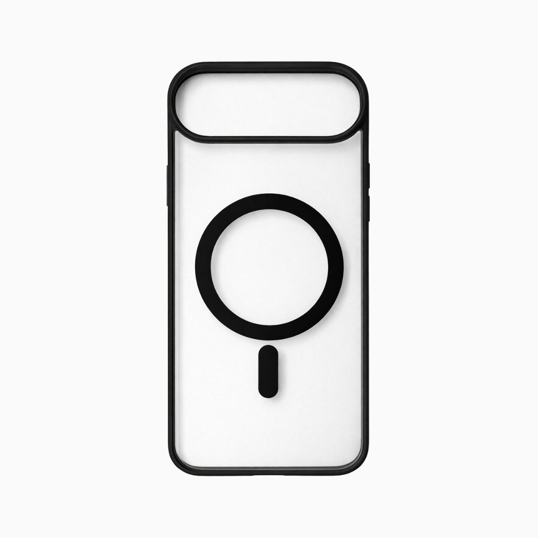 Outline Premium prozirna magnetna maskica s crnim okvirom za iPhone Air - Slika 2