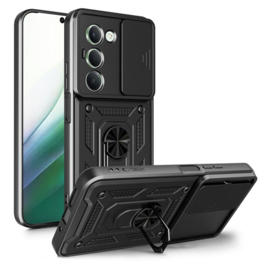 Tech-Protect CamShield Pro maskica za Xiaomi Redmi 15 - crna