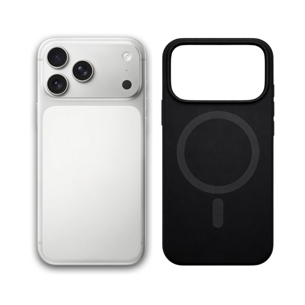 Premium magnetna zaštitna maskica za iPhone 17 Pro - crna