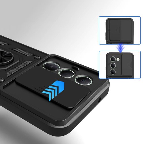 Tech-Protect CamShield Pro maskica za Xiaomi Redmi 15 - crna - Slika 3