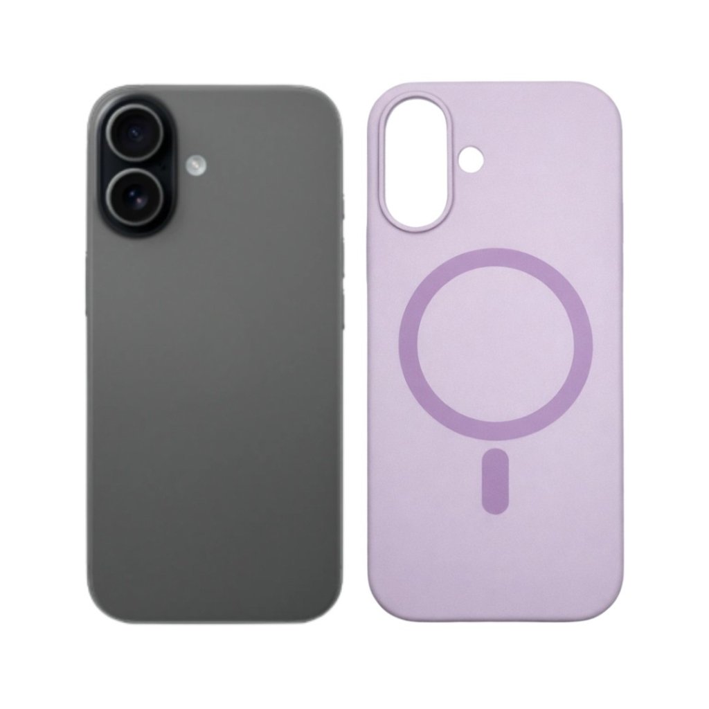 Premium magnetna zaštitna maskica za iPhone 16 Plus - svijetlo ljubičasta