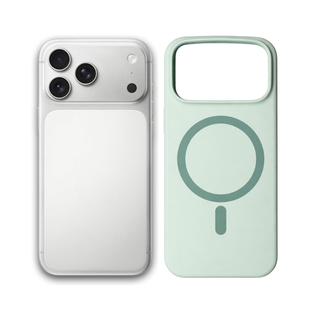 Premium magnetna zaštitna maskica za iPhone 17 Pro Max - mint