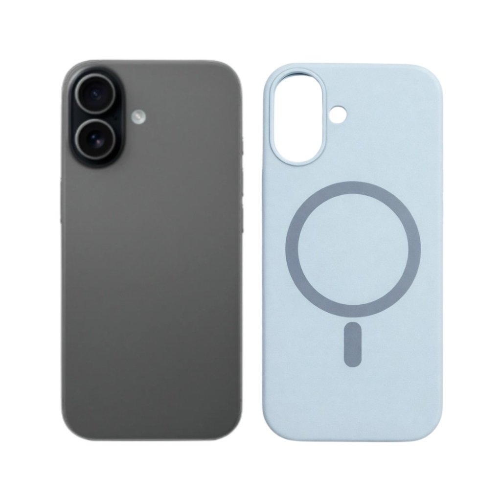 Premium magnetna zaštitna maskica za iPhone 16 Plus - svijetlo plava