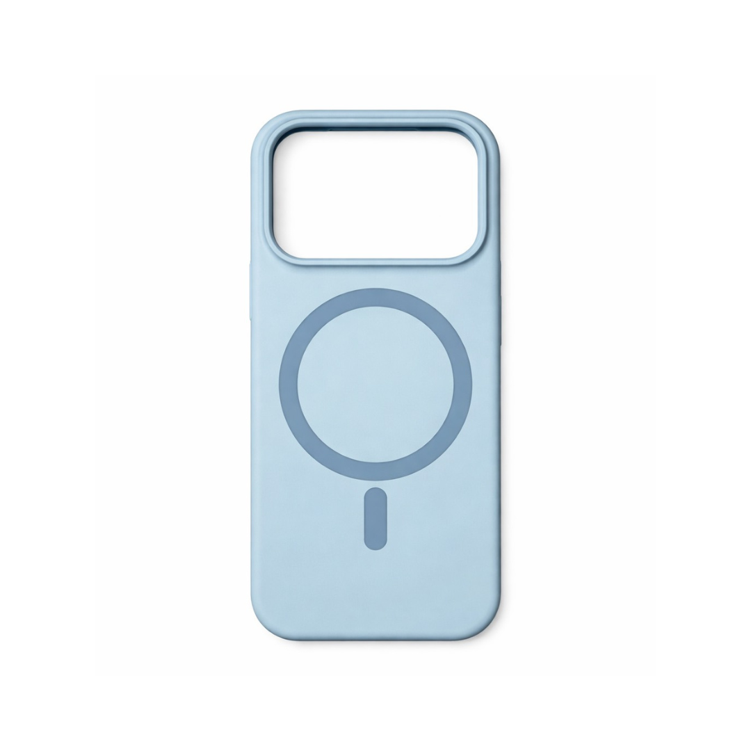 Premium magnetna zaštitna maskica za iPhone 17 Pro - svijetlo plava - Slika 2