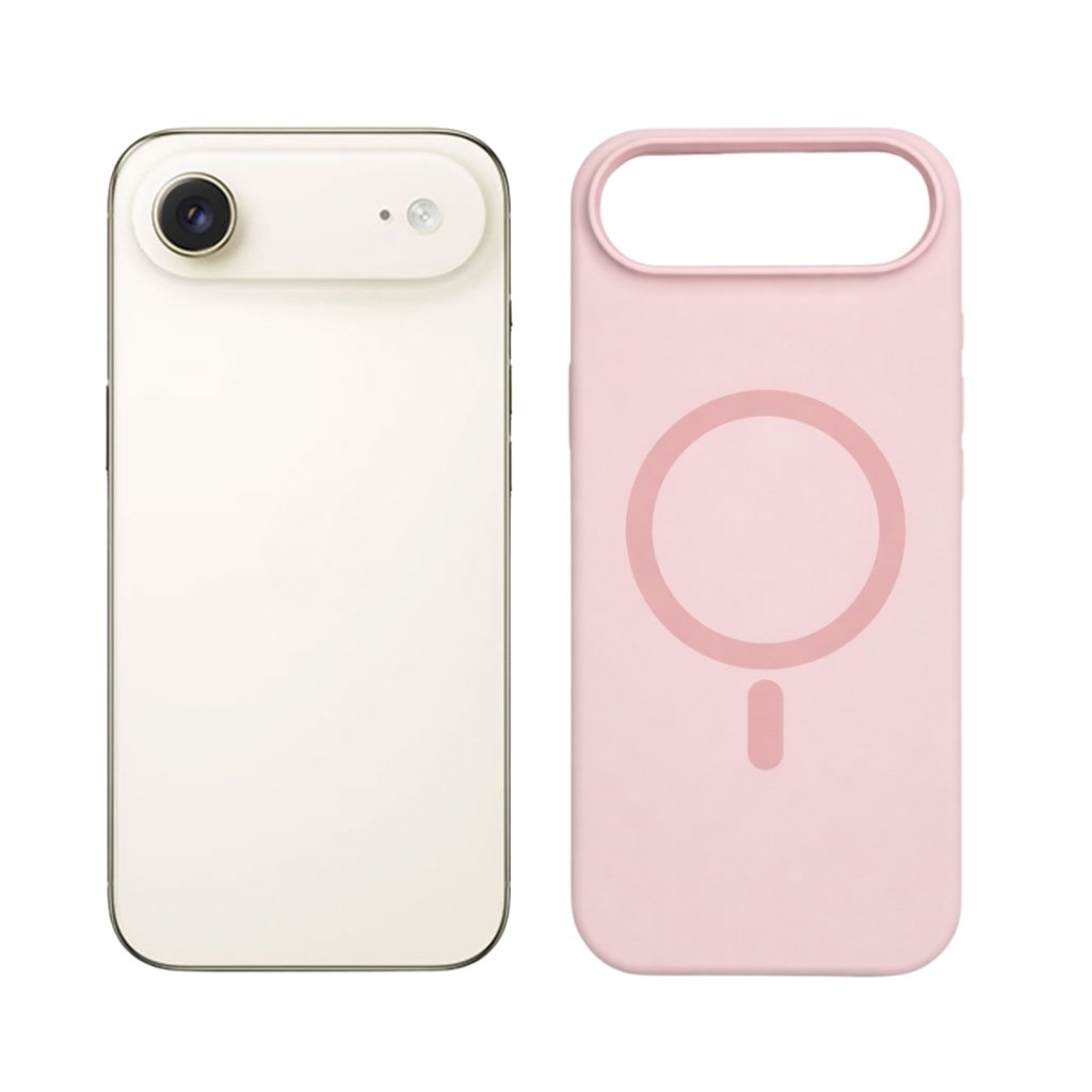 Premium magnetna zaštitna maskica za iPhone Air - svijetlo roza
