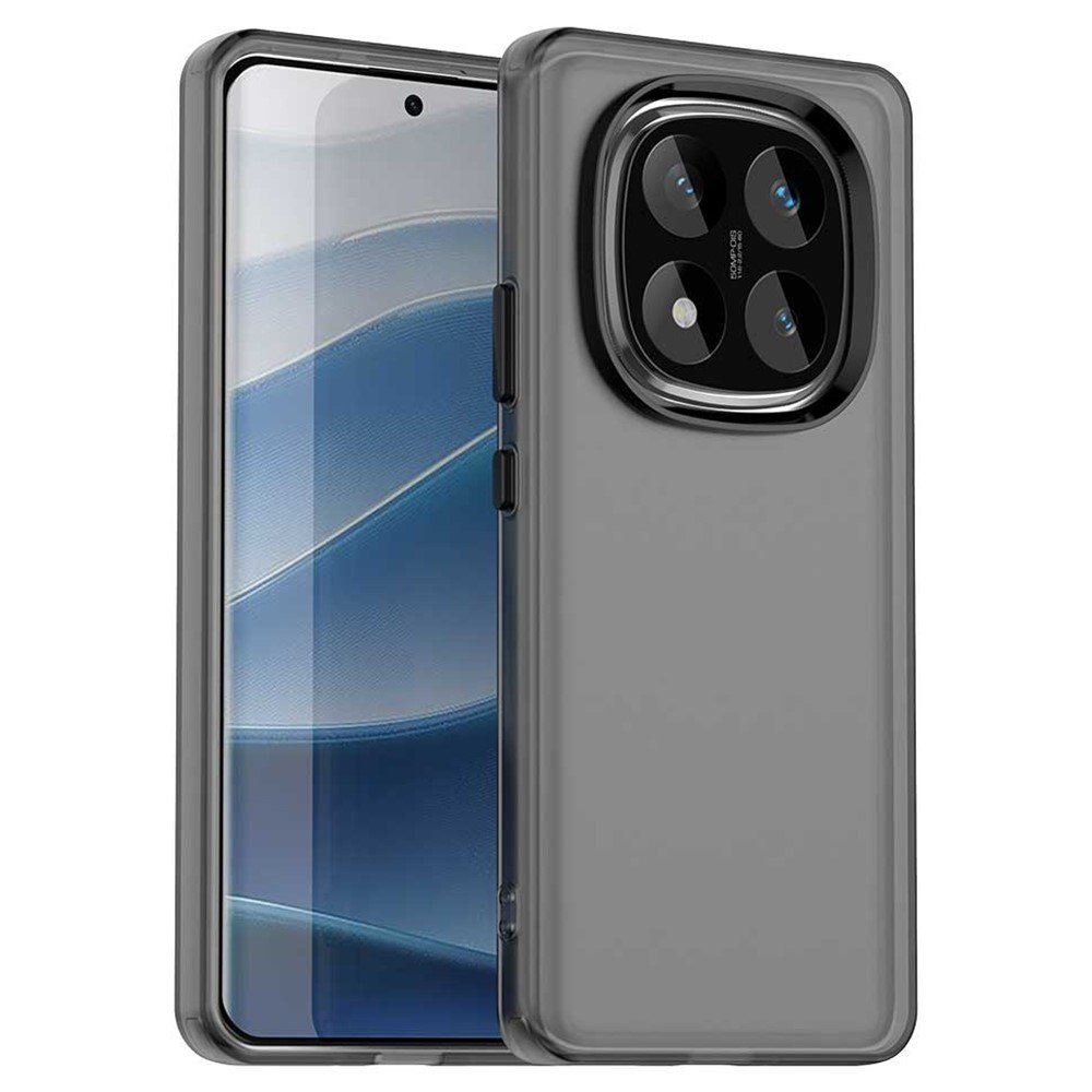 Mat Anti-Drop maskica za Xiaomi Redmi Note 14 Pro - crna