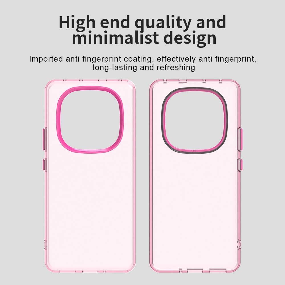 Mat Anti-Drop maskica za Xiaomi Redmi Note 14 Pro - roza - Slika 2