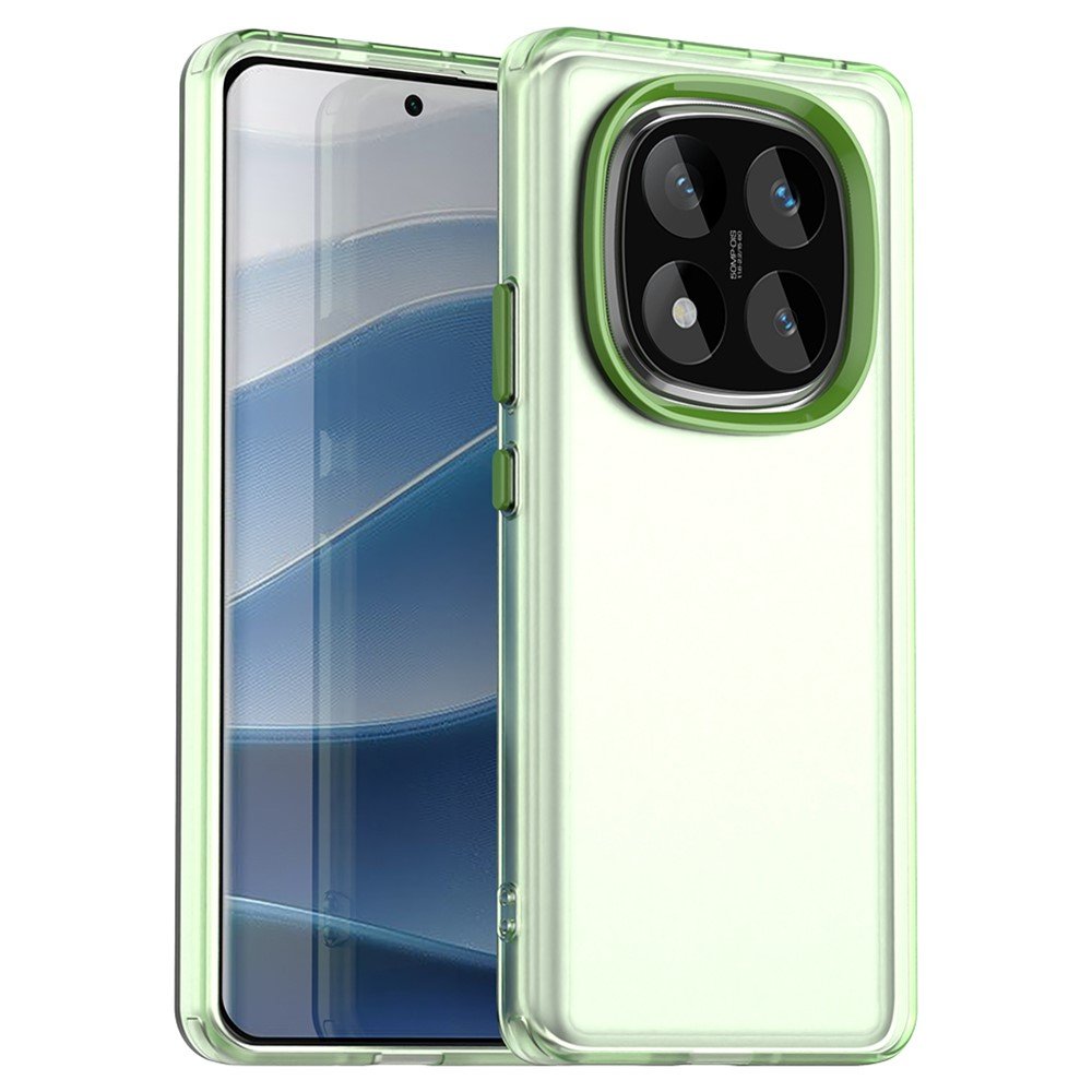 Mat Anti-Drop maskica za Xiaomi Redmi Note 14 Pro - zelena