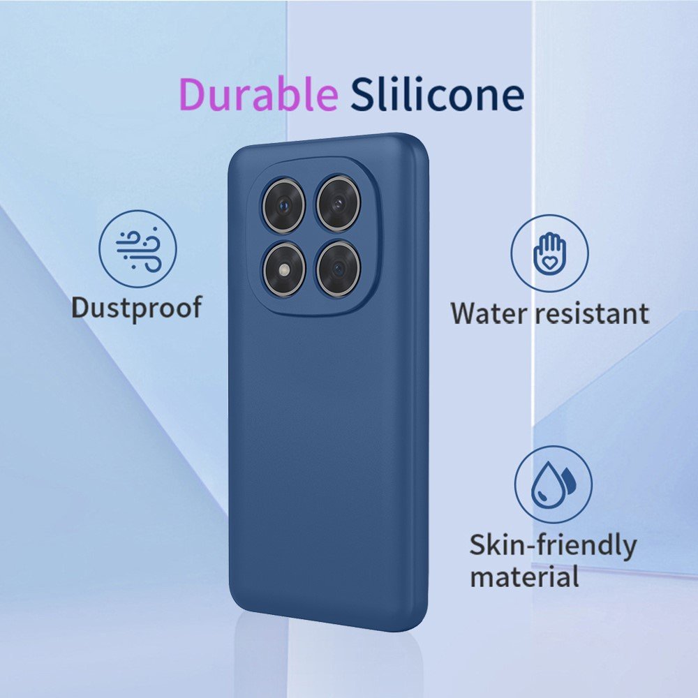 Silikonska maskica za Xiaomi Redmi Note 14 Pro - crna - Slika 2