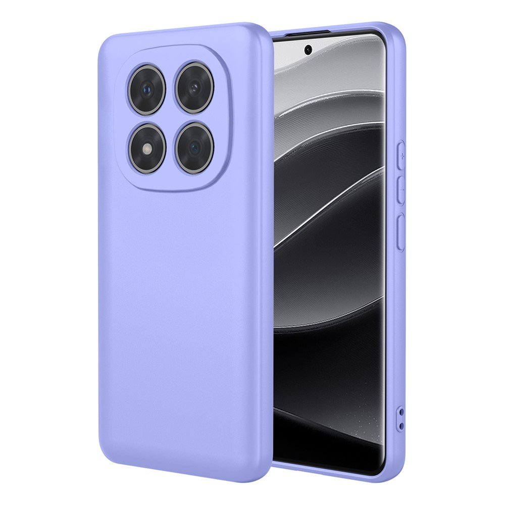 Silikonska maskica za Xiaomi Redmi Note 14 Pro+ - svijetlo ljubičasta