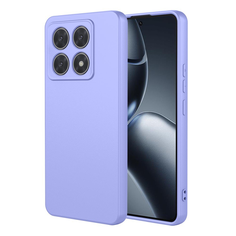 Silikonska maskica za Xiaomi 14T Pro - svijetlo ljubičasta