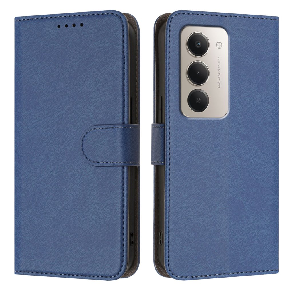 Preklopna wallet maskica za Xiaomi Redmi 15 - plava