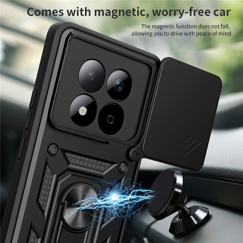 Hybrid Armor Camshield maskica s poklopcem kamere za Xiaomi Redmi Note 15 Pro – plava - Slika 10