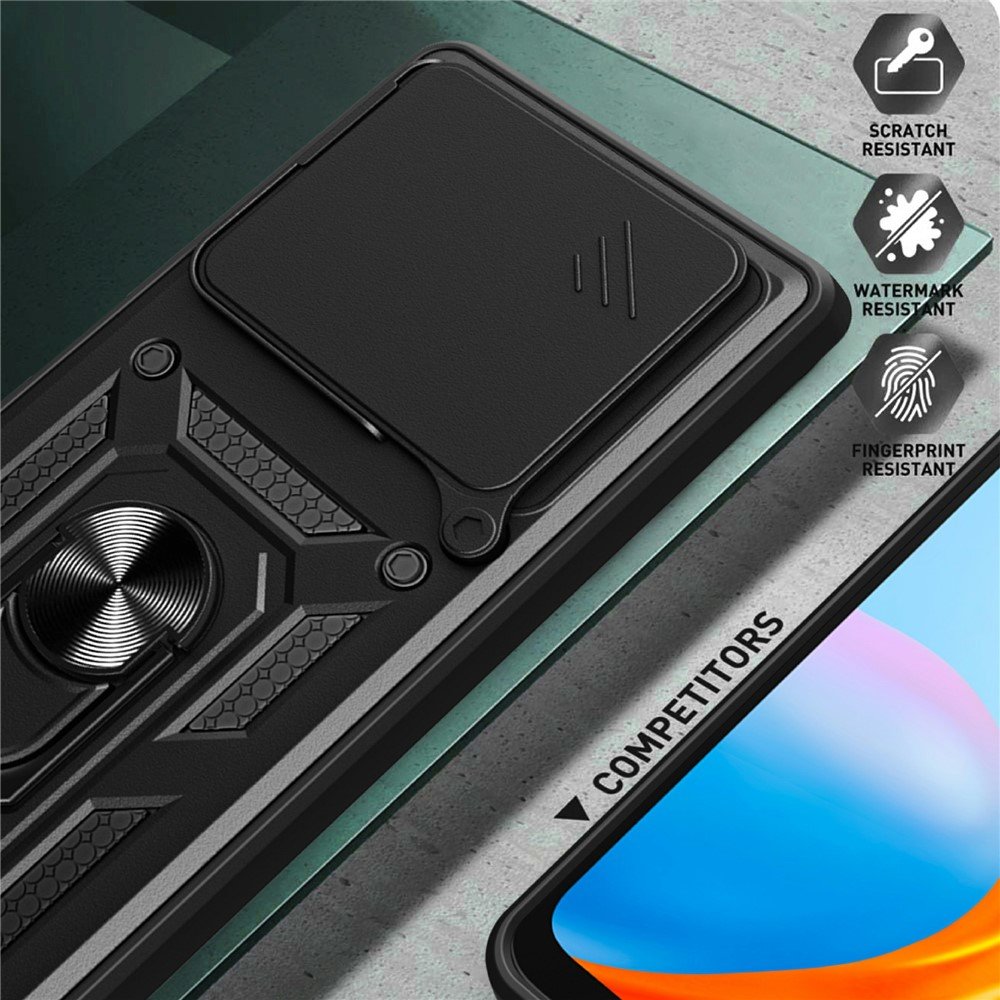 Hybrid Armor Camshield maskica s poklopcem kamere za Xiaomi Redmi Note 15 Pro + – plava - Slika 9