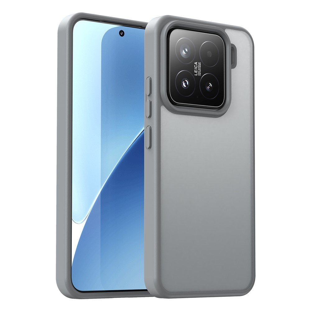 Mat prozirna maskica za Xiaomi 15 - silver