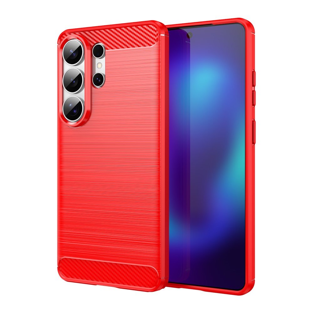 Karbonska maskica za Samsung S26 Ultra - crvena